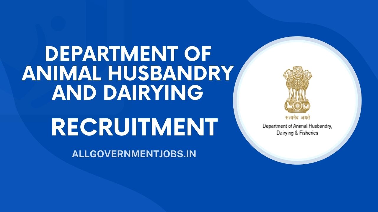 Department of Animal Husbandry and Dairying